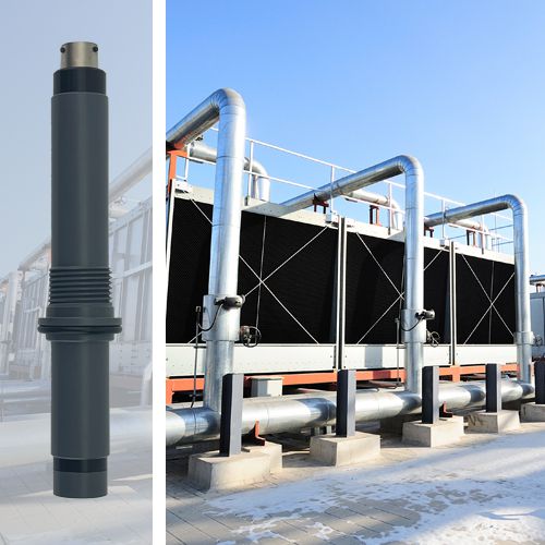 PSTA sensor with cooling towers