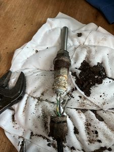 Fouling on Decommissioned Sensor